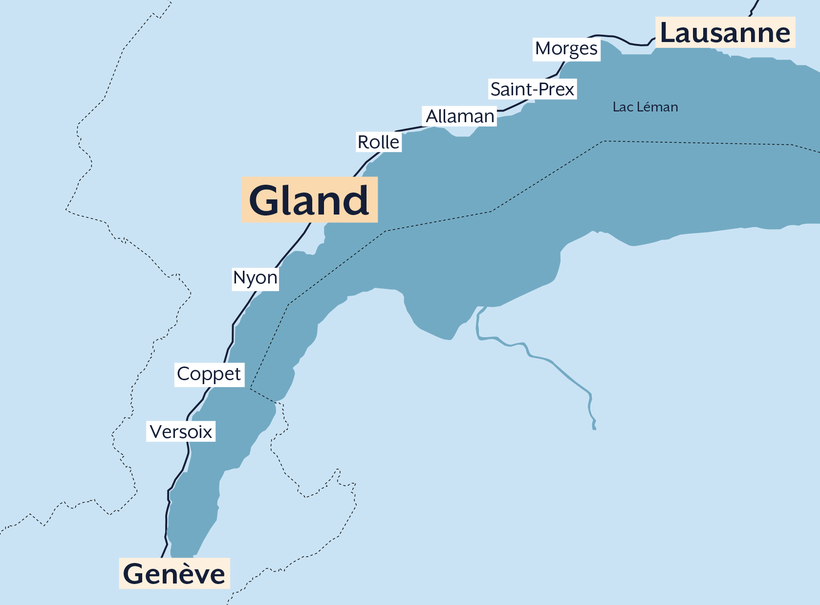 SPARK Gland - Carte macro